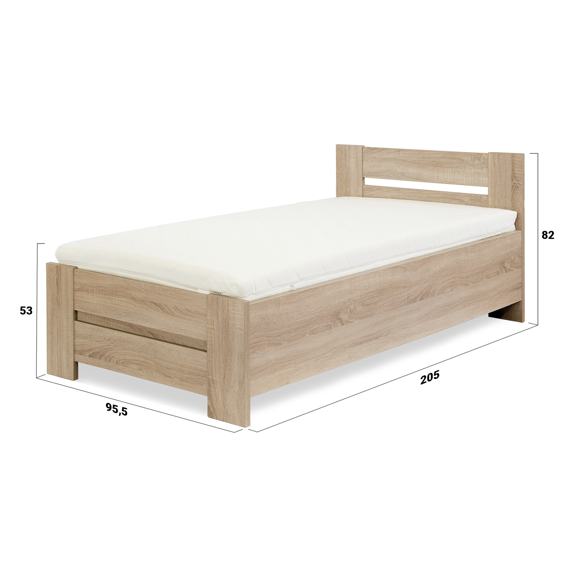 Rozměry postele LOTA